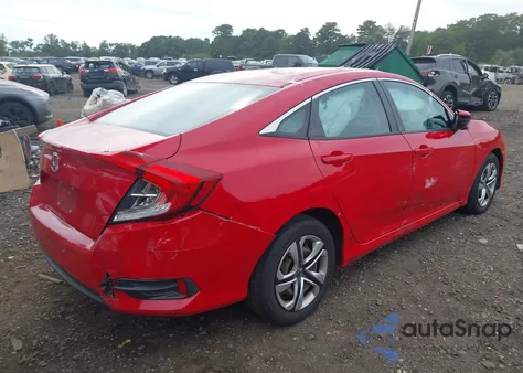 2016 Honda Civic Lx z USA, uszkodzony, nr VIN 2HGFC2F5XGH552970